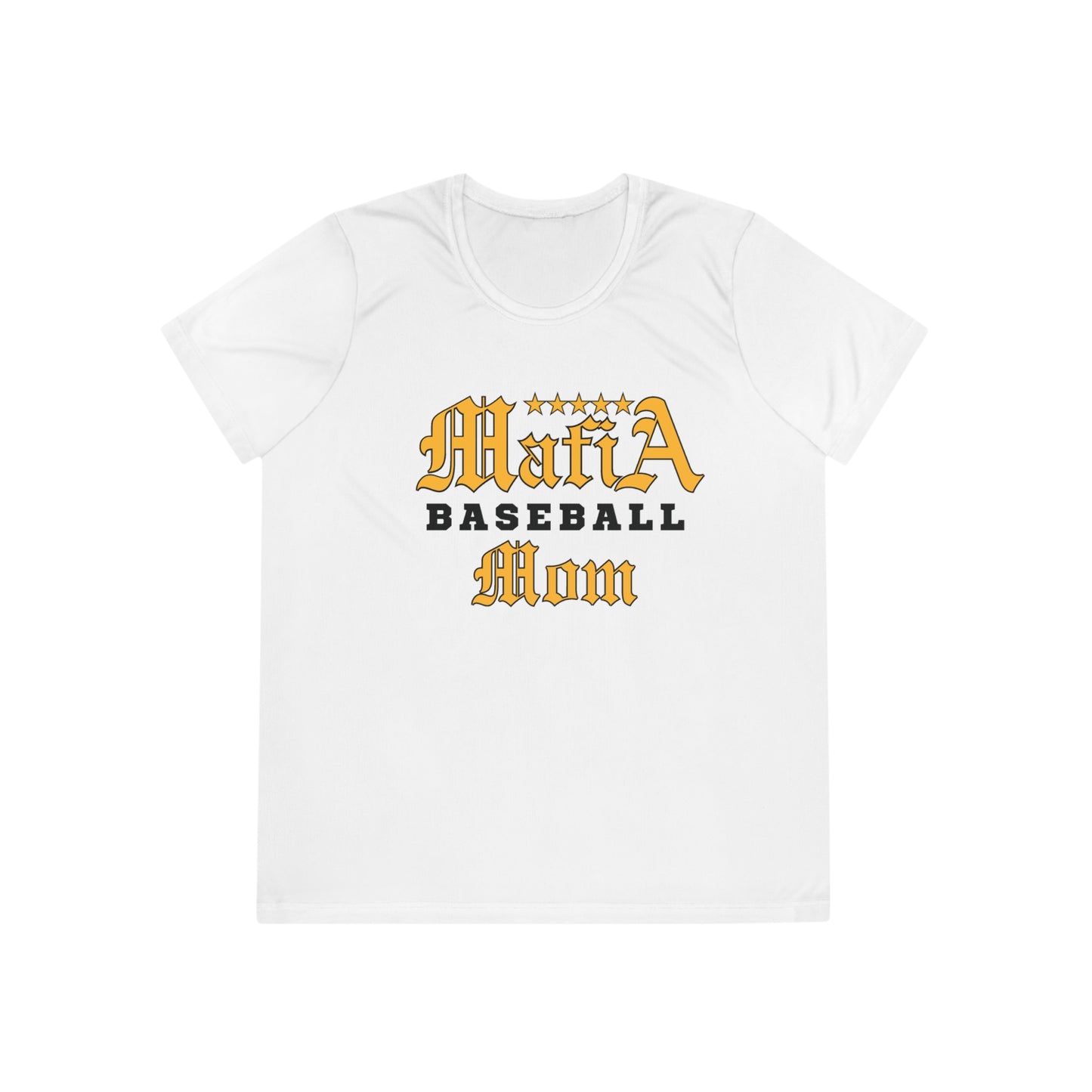 Polyester Graphic Tee - Mafia Mom