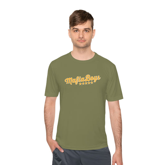 Unisex Polyester Graphic Tee - MafiaBoys (Green Jersey Shirt)